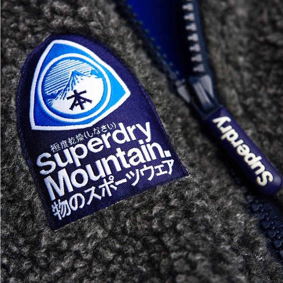 Super dry Racer Fleece Zip Hoodie size M - Picture 14 of 14